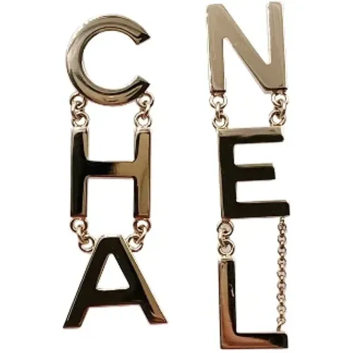 Pre-owned Fabric earrings , female, Sizes: ONE SIZE - Chanel Vintage - Modalova