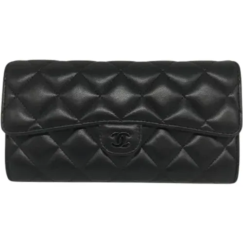 Pre-owned Leather wallets , female, Sizes: ONE SIZE - Chanel Vintage - Modalova