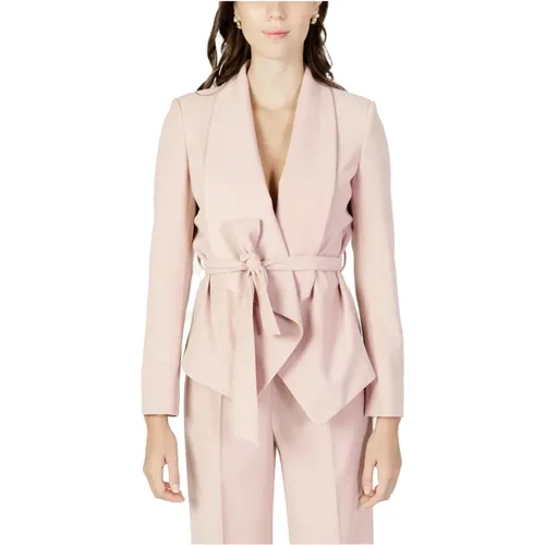 Rosa Langarm Blazer Herbst/Winter - Sandro Ferrone - Modalova