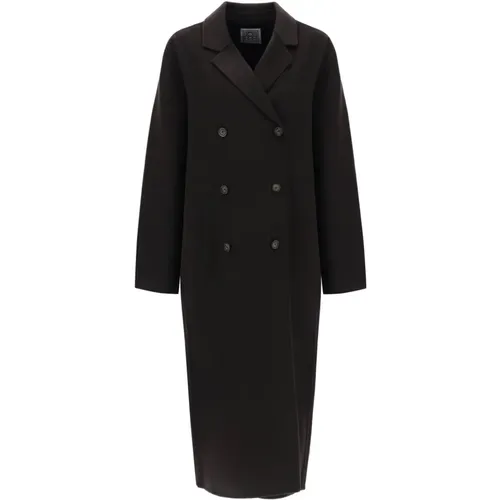 Toteme Oversized Double Breasted Wool Coat , female, Sizes: M - TotêMe - Modalova