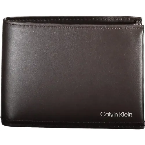 Schlanke Lederbrieftaschen Kartenhalter - Calvin Klein - Modalova