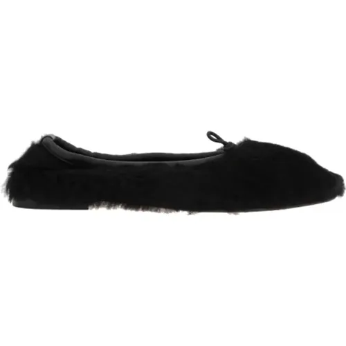 Flat Shoes , female, Sizes: 6 UK, 5 UK, 8 UK, 3 UK, 7 UK, 4 UK - Hereu - Modalova