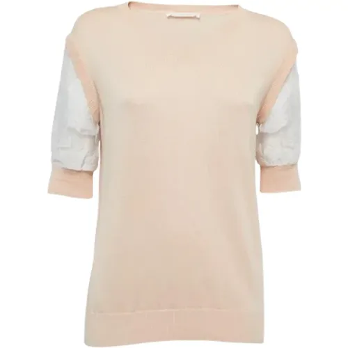 Pre-owned Cotton tops , female, Sizes: XS - Chloé Pre-owned - Modalova