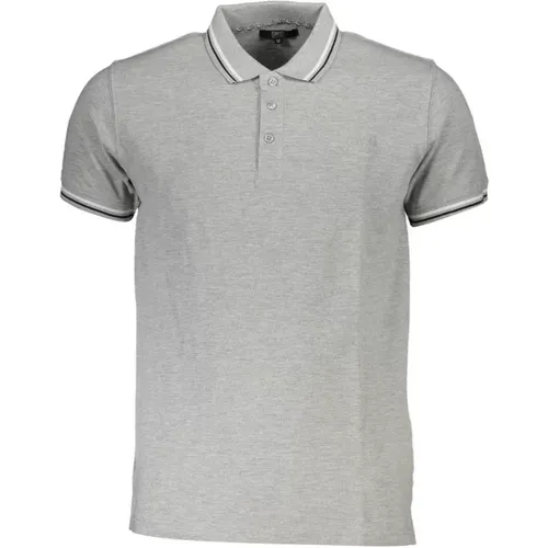 Besticktes Poloshirt mit Kontrastdetails , Herren, Größe: XL - Cavalli Class - Modalova