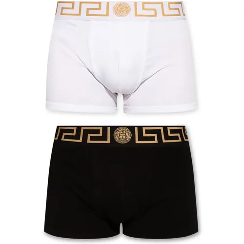 Boxers two-pack with Medusa , male, Sizes: 3XL, XL, 2XL - Versace - Modalova