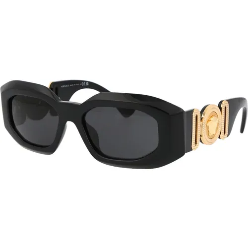 Stylish Sunglasses 0Ve4425U , male, Sizes: 54 MM - Versace - Modalova