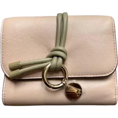 Pre-owned Leder Portemonnaies , Damen, Größe: ONE Size - Chloé Pre-owned - Modalova