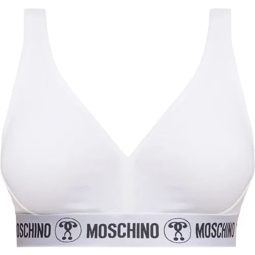 Baumwoll-BH , Damen, Größe: M - Moschino - Modalova