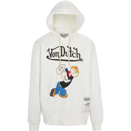 Popeye Lifestyle Sweatshirt , Herren, Größe: S - Von Dutch - Modalova