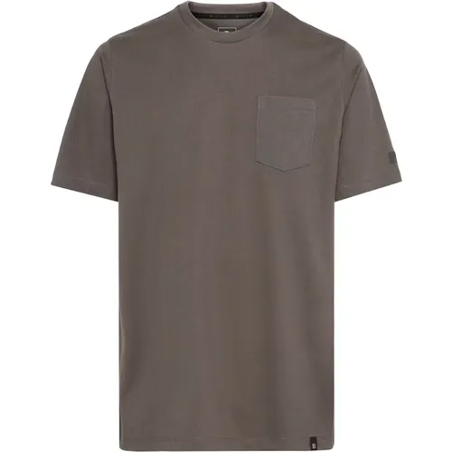 Hochleistungs-Jersey-T-Shirt , Herren, Größe: L - Boggi Milano - Modalova