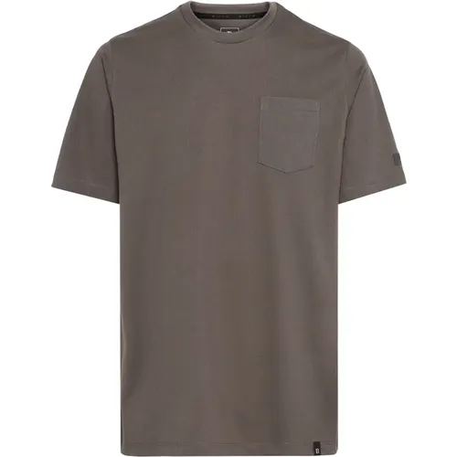 Hochleistungs-Jersey-T-Shirt , Herren, Größe: XL - Boggi Milano - Modalova