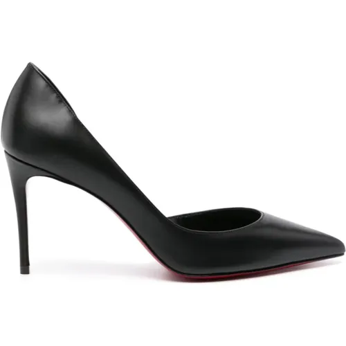 Calfskin Heel 85mm Italy Made , female, Sizes: 3 UK, 3 1/2 UK - Christian Louboutin - Modalova