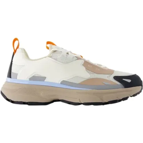 Leder sneakers , Damen, Größe: 44 EU - Maison Kitsuné - Modalova