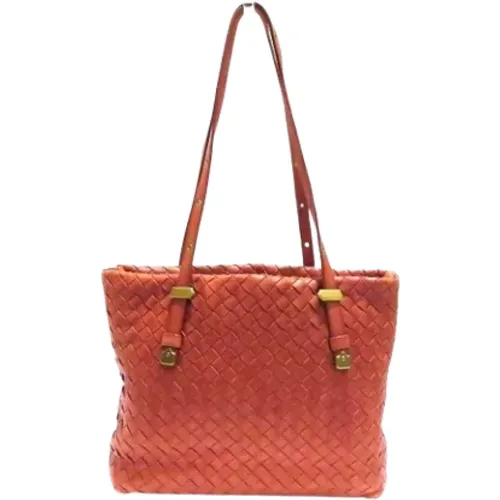 Pre-owned Leather handbags , female, Sizes: ONE SIZE - Bottega Veneta Vintage - Modalova