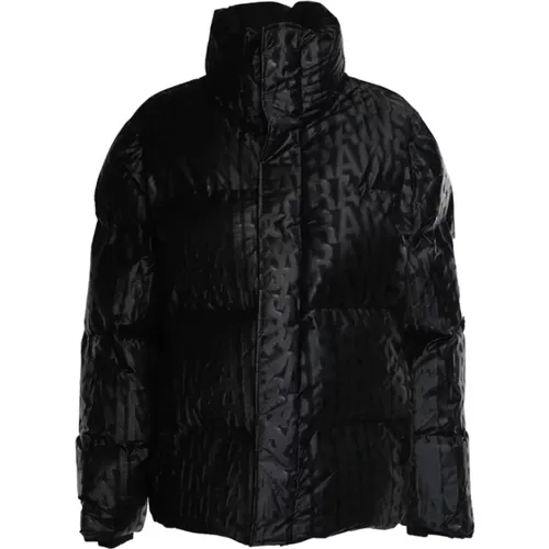 Insulated Winter Jacket with Magnetic Closure , female, Sizes: S - Rains - Modalova