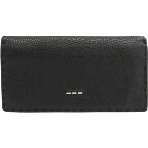 Pre-owned Leather wallets , female, Sizes: ONE SIZE - Fendi Vintage - Modalova