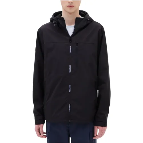 Hooded Stretch Jacket Ss24 , male, Sizes: L, XL, M - duvetica - Modalova