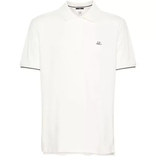 Tacting Piquet` Polo Shirt , male, Sizes: L, XL, M, S - C.P. Company - Modalova