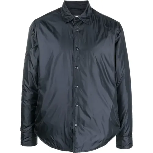 Nylon Padded Shirt Jacket , male, Sizes: S, M, L, XL - Aspesi - Modalova