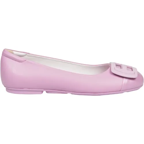 Womens Shoes Loafer Viola Ss24 , female, Sizes: 5 UK, 3 1/2 UK, 6 UK - Hogan - Modalova
