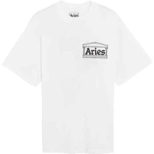 Art Trip Reverse SS Tee , male, Sizes: XL - Aries - Modalova