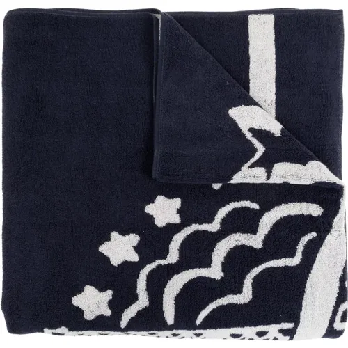 Beach towel with logo , unisex, Sizes: ONE SIZE - Kenzo - Modalova