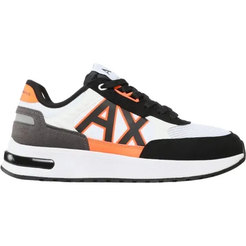 Low-Top Sneakers , male, Sizes: 11 UK, 6 UK, 8 UK - Armani Exchange - Modalova