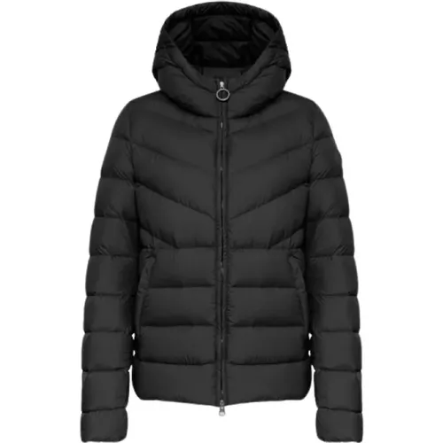 Schwarze Damen Daunenjacke mit Kapuze , Damen, Größe: 2XL - Colmar - Modalova