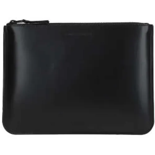 Leather Zip Wallet , male, Sizes: ONE SIZE - Comme des Garçons - Modalova