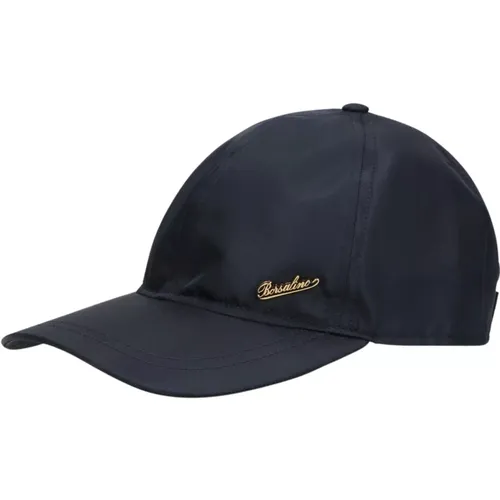 Regen Baseball Cap mit Oxford-Futter , unisex, Größe: 57 CM - Borsalino - Modalova