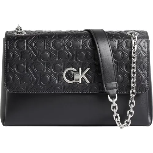 Schwarze Crossbody-Tasche - Calvin Klein - Modalova