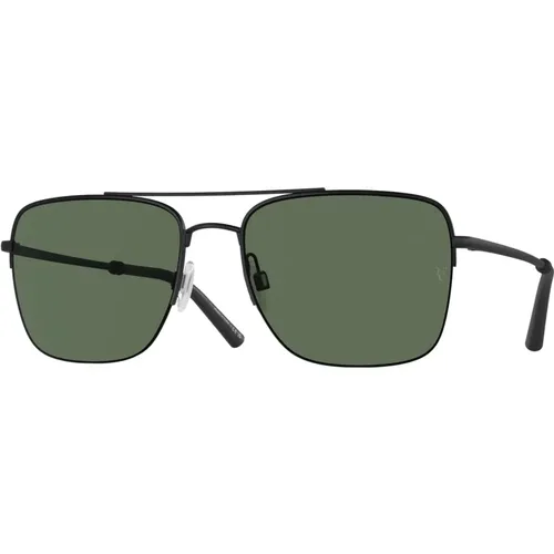 Matte /Green Sonnenbrille R-2 OV 1343S,R-2 Ryegrass/Forest Sunglasses - Oliver Peoples - Modalova