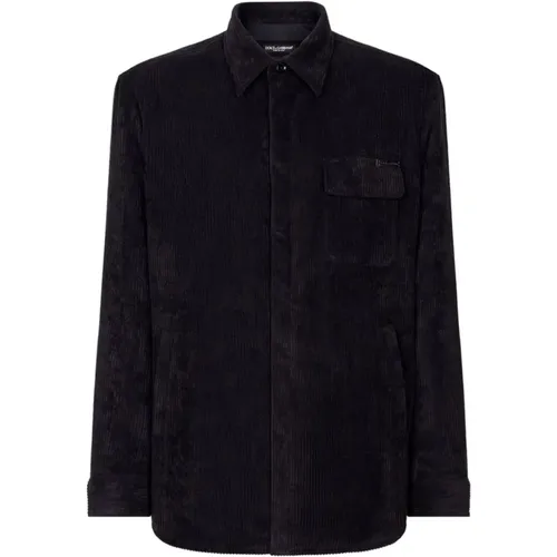 Schwarze Hemden Camicia - Dolce & Gabbana - Modalova