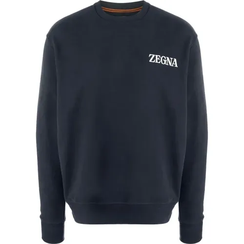 Men Clothing Sweatshirts Aw23 , male, Sizes: M, L, S - Ermenegildo Zegna - Modalova