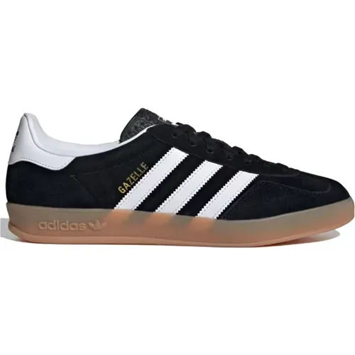 Schwarze Gazelle Indoor Sneakers , Herren, Größe: 42 1/2 EU - Adidas - Modalova