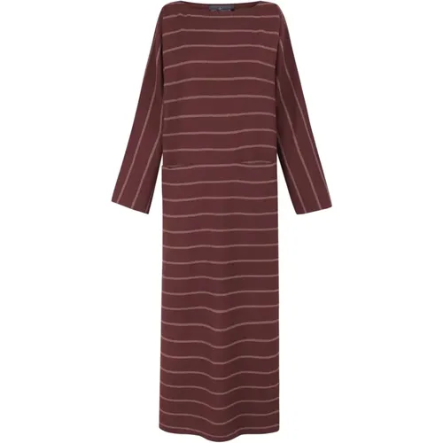 Viento, striped dress , female, Sizes: S, M, L, XL, 2XL, XS - Cortana - Modalova