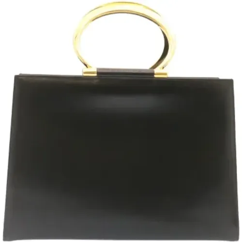 Gebrauchte Schwarze Leder Celine Tasche - Celine Vintage - Modalova