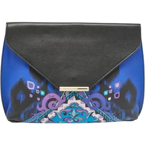 Pre-owned Leder clutches - Emilio Pucci Pre-owned - Modalova