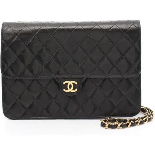 Pre-owned Leather chanel-bags , female, Sizes: ONE SIZE - Chanel Vintage - Modalova