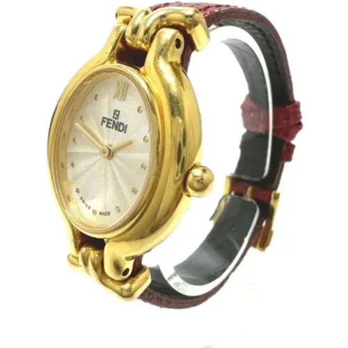 Pre-owned Glass watches , female, Sizes: ONE SIZE - Fendi Vintage - Modalova