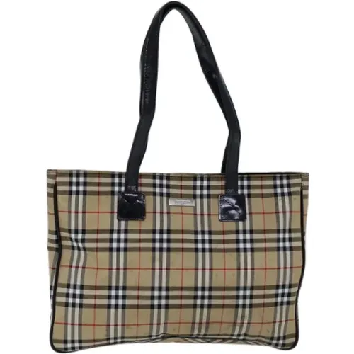 Pre-owned Canvas totes , female, Sizes: ONE SIZE - Burberry Vintage - Modalova