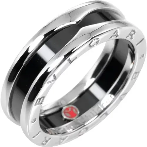 Pre-owned Silver rings , female, Sizes: ONE SIZE - Bvlgari Vintage - Modalova