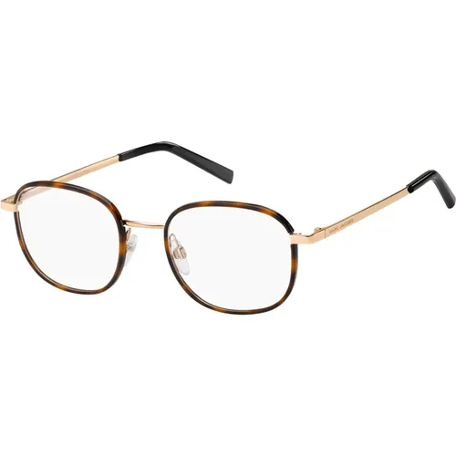 Havana Gold Eyewear Frames , unisex, Sizes: 50 MM - Marc Jacobs - Modalova