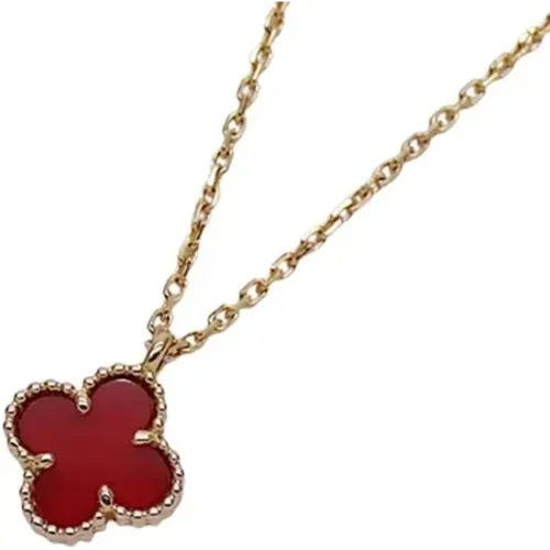 Pre-owned Rose Gold necklaces , female, Sizes: ONE SIZE - Van Cleef & Arpels Pre-owned - Modalova