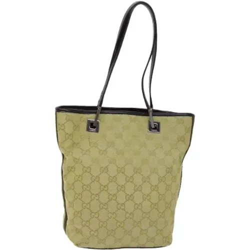 Pre-owned Canvas gucci-bags , female, Sizes: ONE SIZE - Gucci Vintage - Modalova