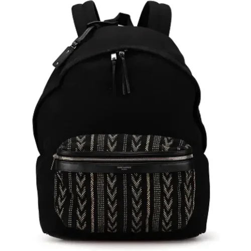 Pre-owned Canvas backpacks , female, Sizes: ONE SIZE - Yves Saint Laurent Vintage - Modalova