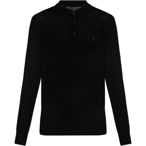 Polo sweater Mode , Herren, Größe: M - AllSaints - Modalova