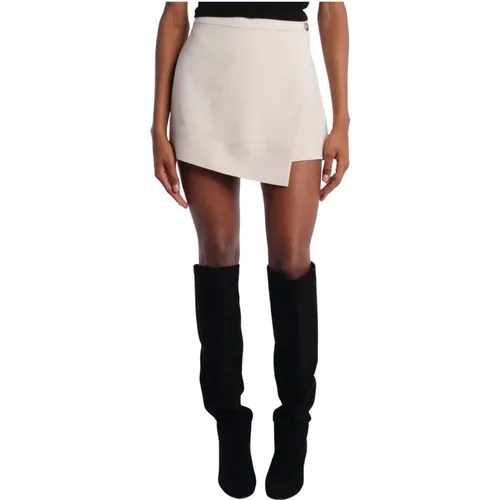 Ivory Mini Skirt by BaSh , female, Sizes: 2XS, S - BA&SH - Modalova