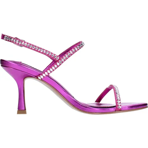 Sandalen Fuchsia , Damen, Größe: 37 EU - Bibi Lou - Modalova