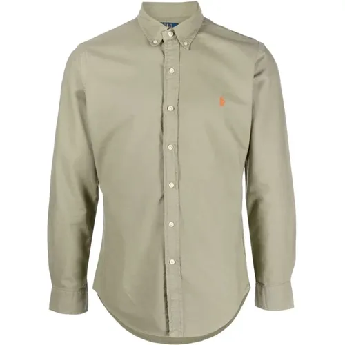 Long sleeve sport shirt , male, Sizes: S - Ralph Lauren - Modalova